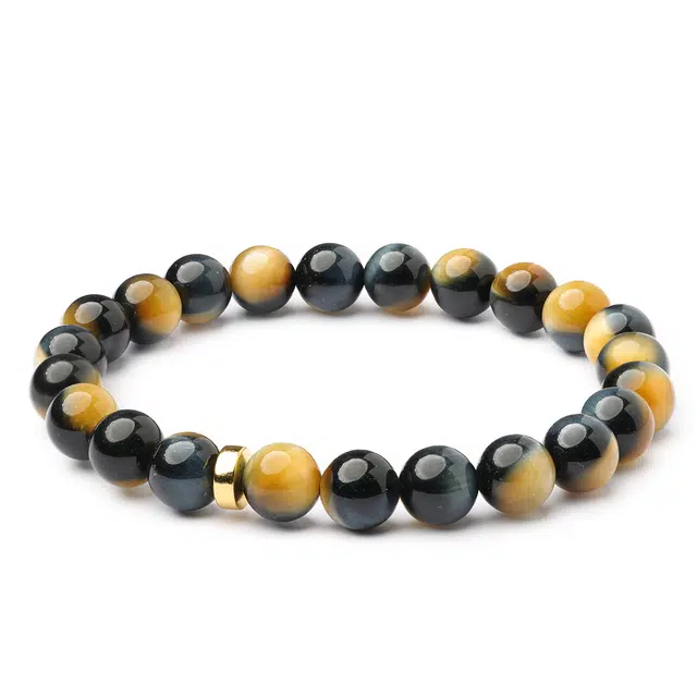 三檀小舍 梵高的星空小众高级轻奢饰品配饰礼盒 虎眼石 手串 男女同款情侣款