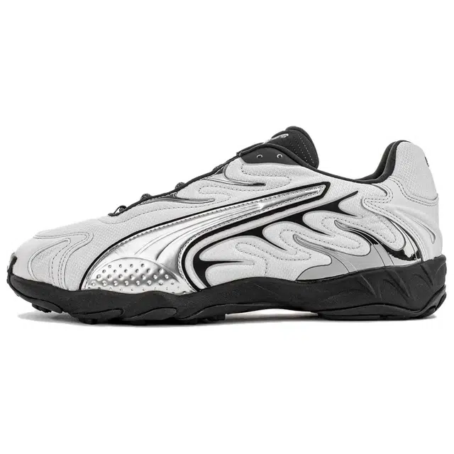 PUMA Inhale Smile Silver Black