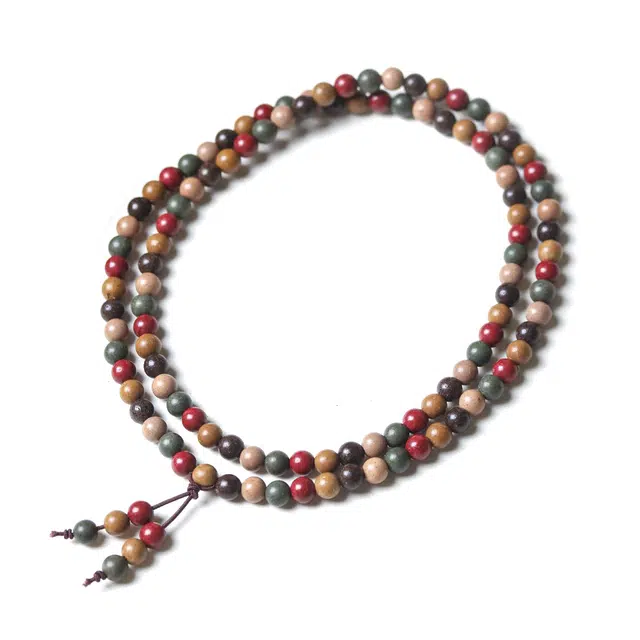 素于 新中式国潮复古文艺风小众百搭财源广进四季平安事事顺利万事如意上岸发财#好运 合香珠 手串 男女同款情侣款