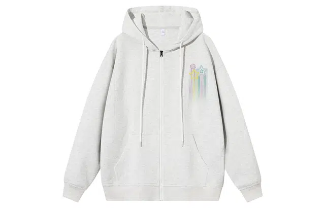 王者荣耀 多彩流星卡通头像星星花卉蝴蝶英文美式高街涂鸦落肩款宽松舒适透气痞帅青少年无性别百搭时尚潮流开衫卫衣 英雄系列款 男女同款