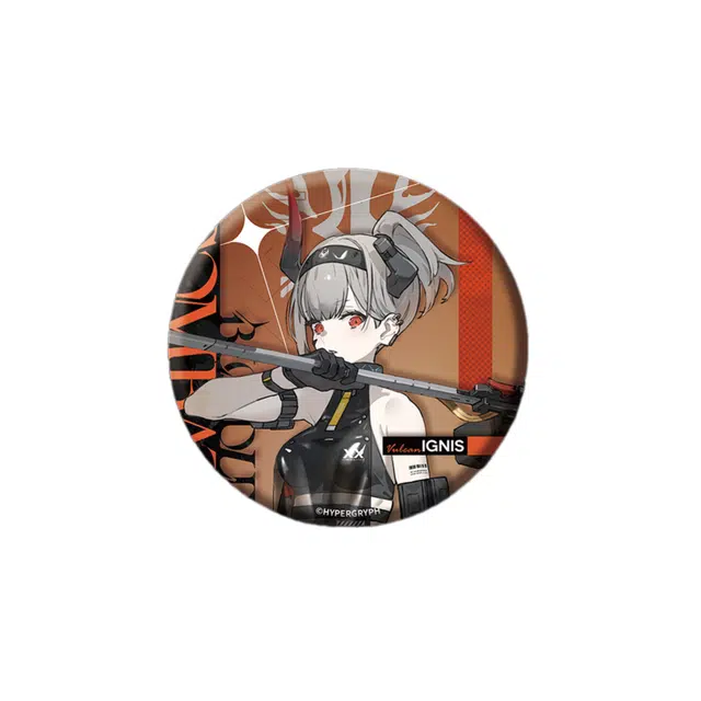 明日方舟 火神 露托 摩根 双闪 徽章