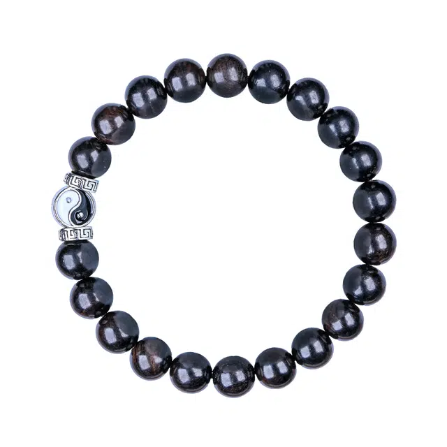 素于 小众原创单圈武当王也太极文玩佛珠天官赐福念珠时尚百搭手饰上岸盘玩轻奢高级感转运珠#好运 黑檀 手串 男女同款情侣款