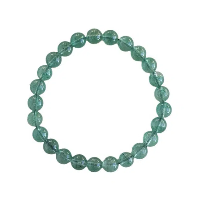 迈奇的礼物 爆款恭喜招财 暴富 转运 守护 上岸新中式国潮文艺清新甜美复古小众高级气质优雅百搭高颜值天然 草莓晶 手串 男女同款情侣款