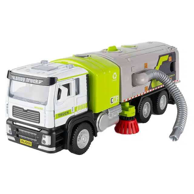 格薇拉 合金扫地环卫工程车 成品模型