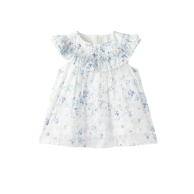 英氏连衣裙 柔软休闲透气短袖 婴幼童