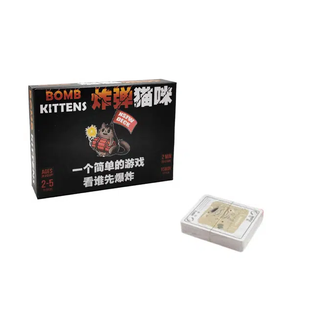 游卡桌游 炸弹猫咪中文版 休闲娱乐 聚会游玩 逻辑思维 桌游