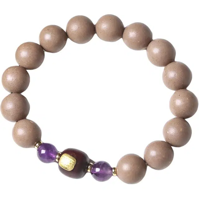 素于 新中式国潮 复古小众百搭 财源广进 四季平安 事事顺利 八方来财 合香珠 手串 男女同款情侣款