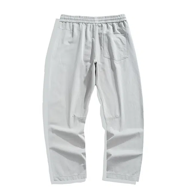 独驰 莱赛尔天丝棉凉感透气弯刀裤子夏季休闲裤 男女同款