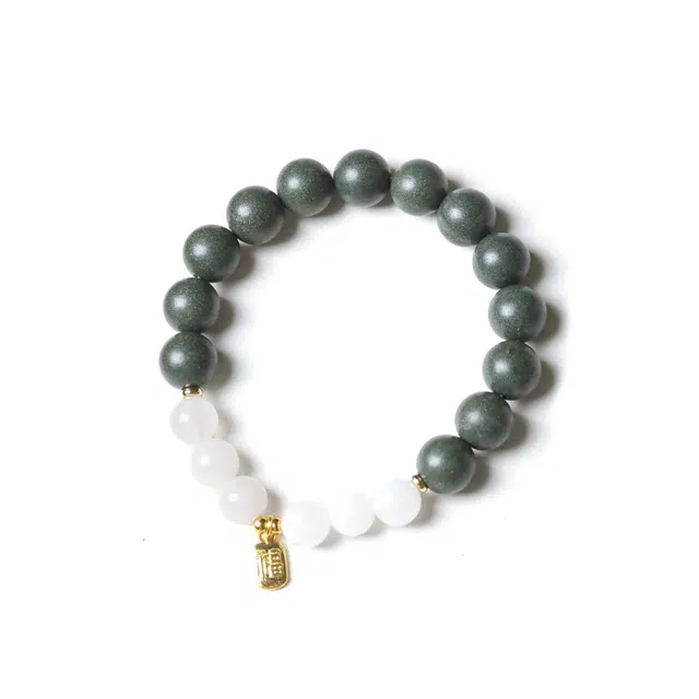 素于 复古文艺风小众百搭财源广进四季平安事事顺利诸事顺遂文玩盘玩#好运 合香珠 手串 男女同款情侣款