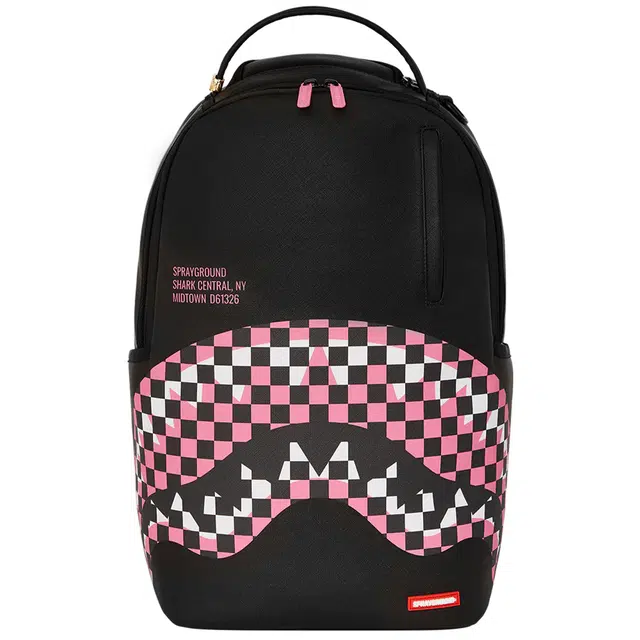 Sprayground Shark Logo Backpack Black