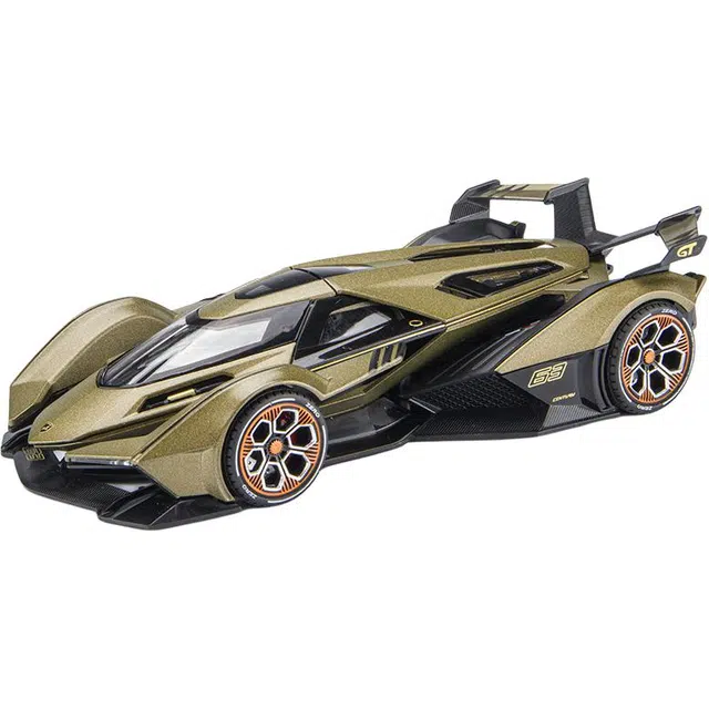 格薇拉 兰博基尼车模跑车 仿真玩具 成品模型