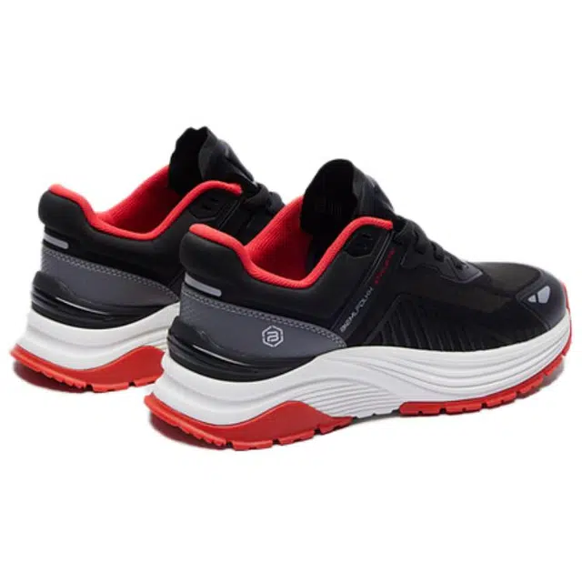 比音勒芬 网布 时尚百搭 低帮 生活休闲鞋 女款 黑色