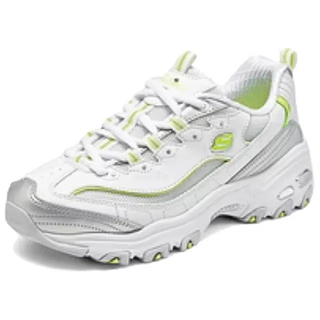Skechers D'Lites White Silver