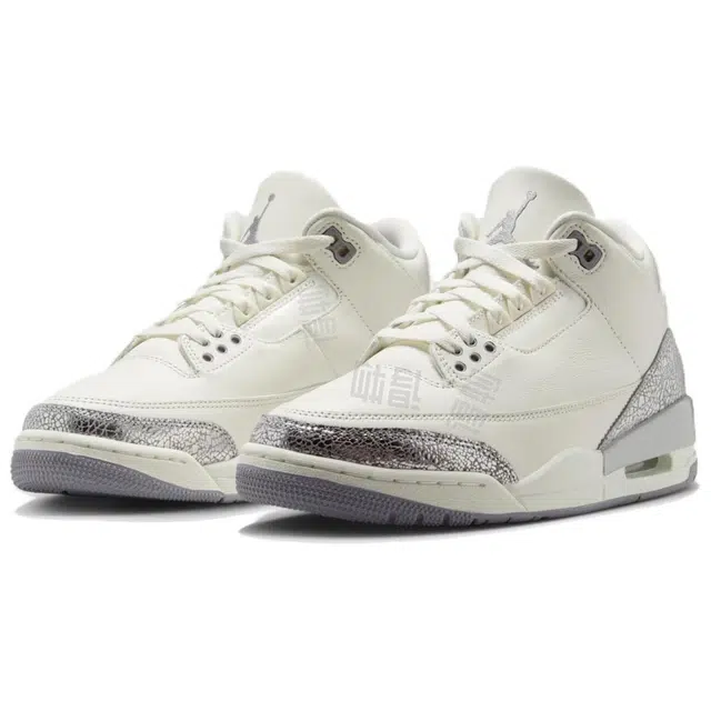 Air Jordan 3 "Metallic Silver"