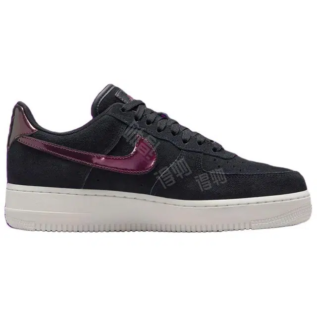Nike Air Force 1 Low Black Purple