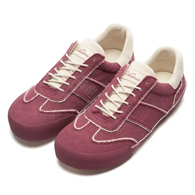 VAITOW x MATNUT Low Top Canvas Red