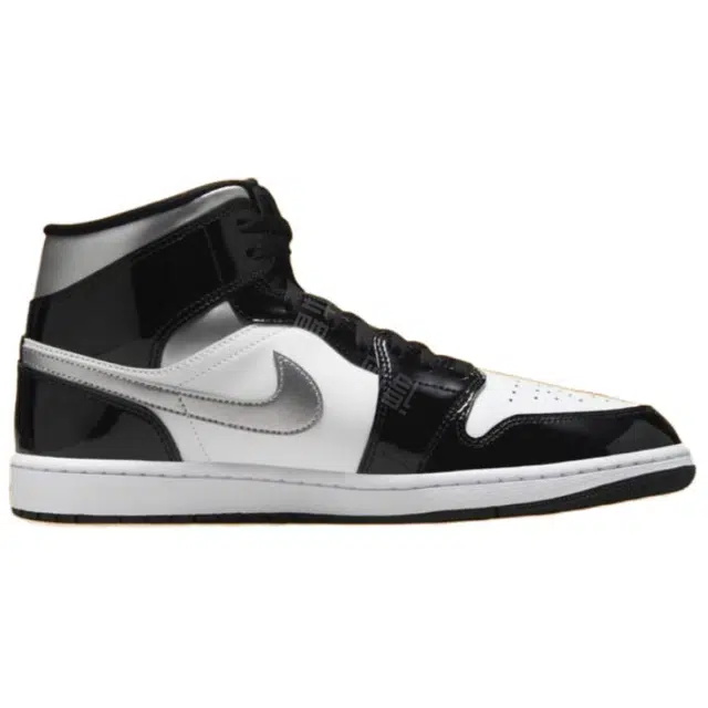 Jordan Air Jordan 1 Mid Black Patent