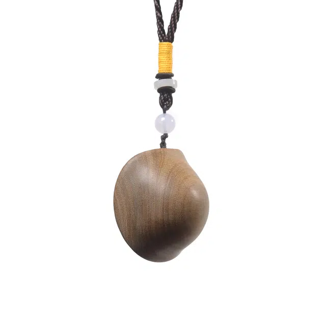 灵晔 新中式国潮复古文艺风轻奢高级随身携带茶宠盘玩文玩【富甲一方】招财纳福财源广进万事如意 #好运 檀木 手把件 男女同款情侣款