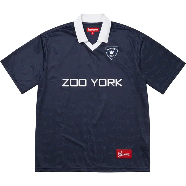 Supreme Zoo York SS25 WEEK17 Soccer Jersey logo