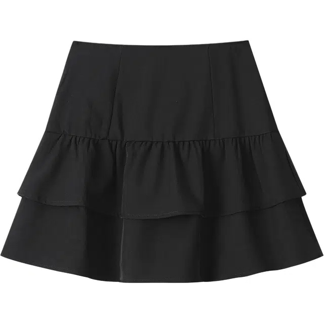如续 爱心设计感高腰显瘦简约舒适休闲短裙 女款