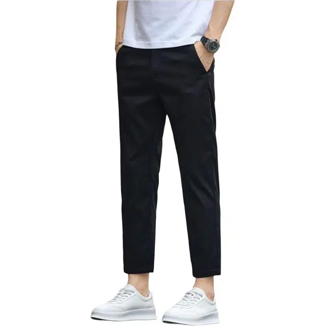 宝米卡 弹力修身小脚凉感百搭时尚休闲裤 男女同款