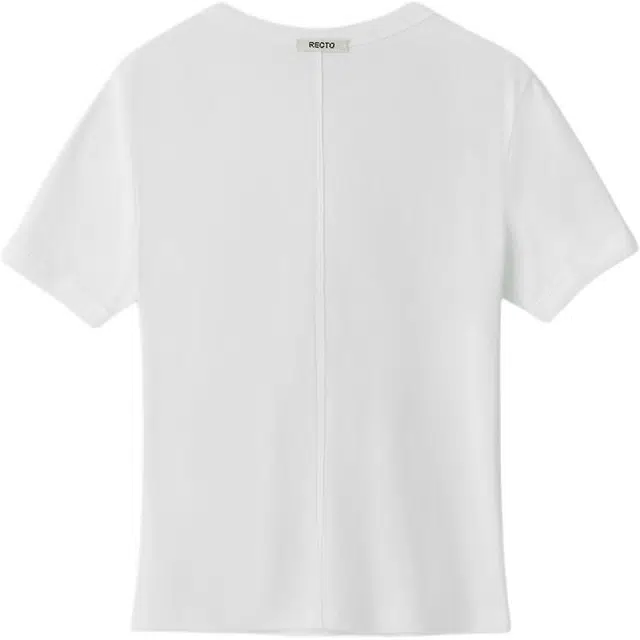 RECTO SHEER JERSEY FITTED T-SHIRT SS25T