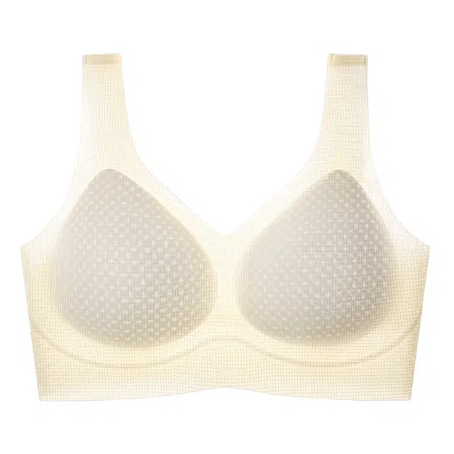 戴维诗 无痕内衣女夏季超薄款冰丝凉感聚拢收副乳背心式防下垂文胸 女款