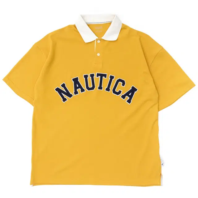 nautica white sail Polo