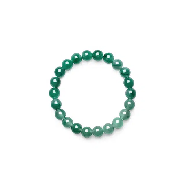 眰恦 飘花  温润圆珠 温婉大方 清冷温柔感 小众 百搭款式 #好运 非洲翠 手串 男女同款情侣款