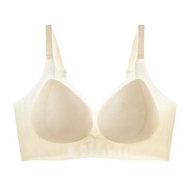 戴维诗 内衣女夏季薄款美背无痕收副乳防下垂冰丝小胸聚拢文胸 女款