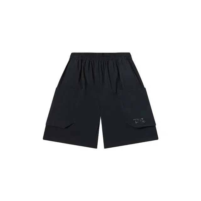 鸿星尔克儿童 纯色百搭五分短裤 青少年