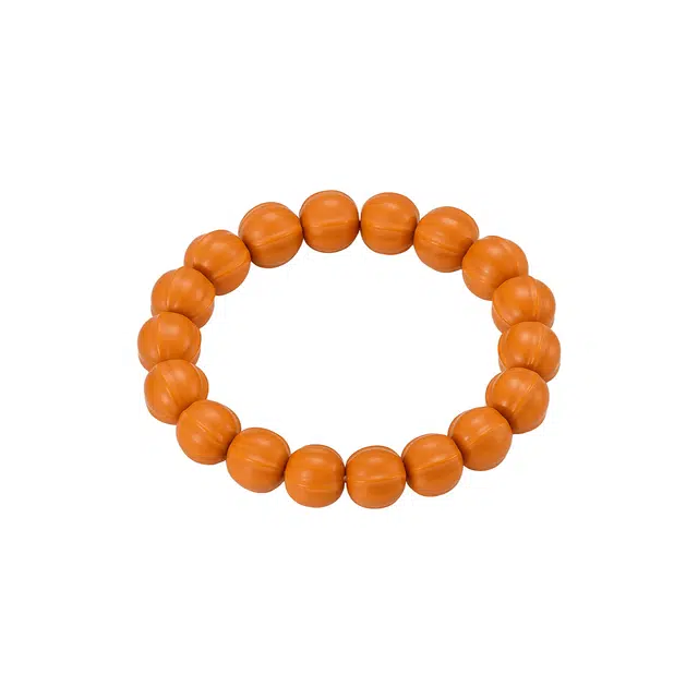 兮星泊 鲨鱼背土豪 原生态原木色文玩盘玩 猴头核桃 手串 男女同款情侣款