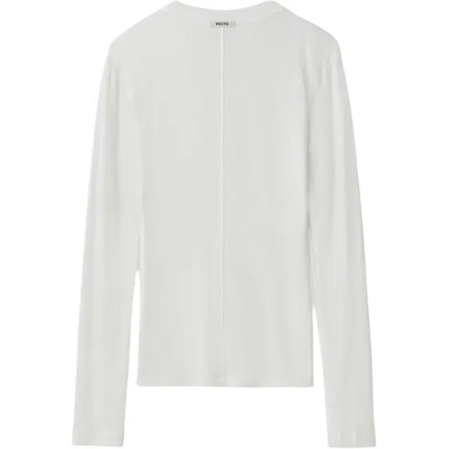 RECTO SS25 LONG SLEEVES SHEER JERSEY TOP