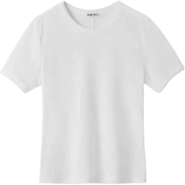 RECTO SHEER JERSEY FITTED T-SHIRT SS25T