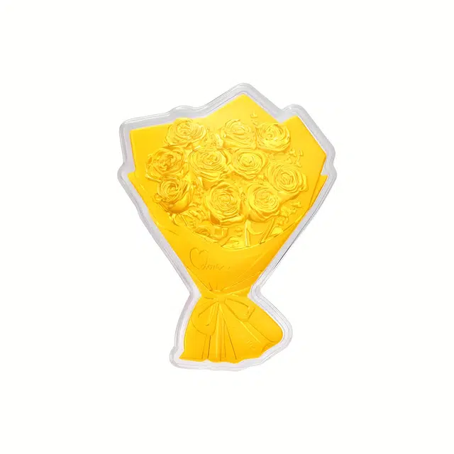 麟典 玫瑰花束真爱浪漫永不凋谢 十全十美告白平安纳福储值新中式永生花摆件宝藏高级小众本命年礼盒#好运 金 金片 男女同款情侣款