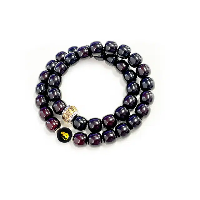 【千手观音|金榜题名】 郁馨 十二生肖八大守护神 鼠我最棒 招财纳福双圈溏心老料手饰高油高密#好运 菩提根 手串 男女同款情侣款