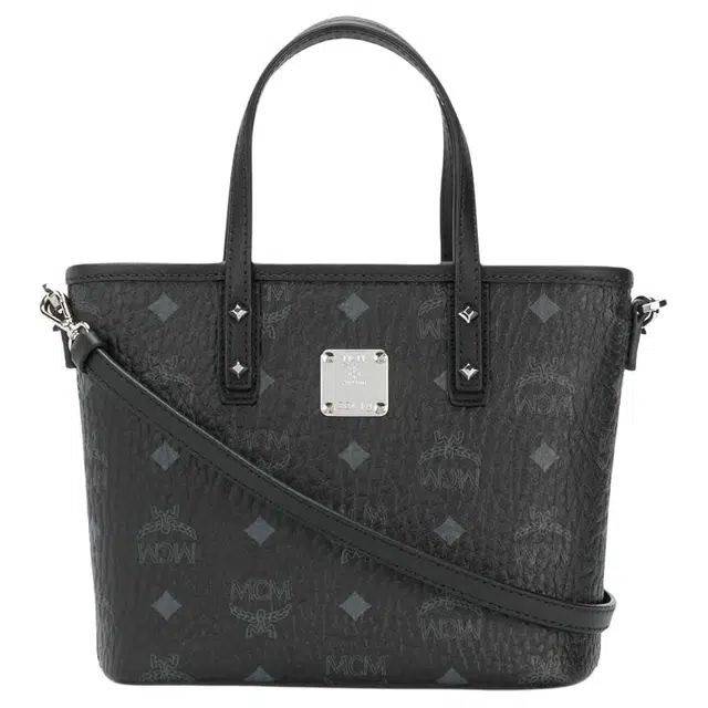 MCM Anya Logo Tote