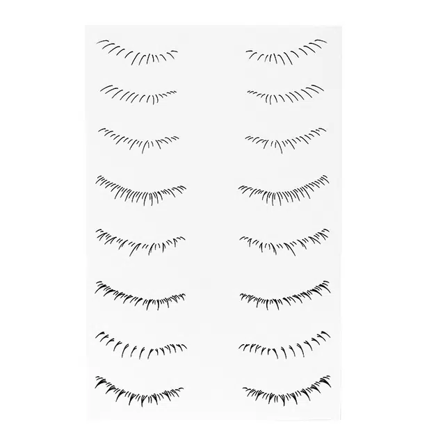 玛莉安 下睫毛 纹身贴纸懒人神器