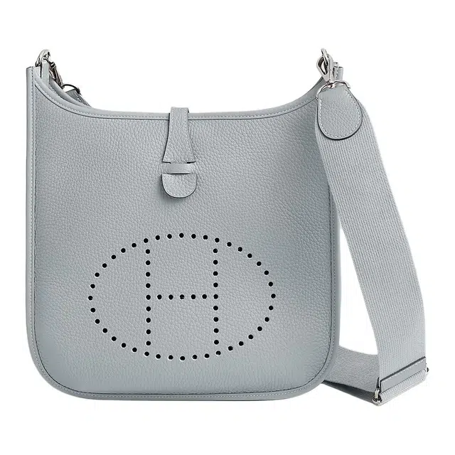 HERMES Evelyne III 29 Clemence 8U Bleu Glacier