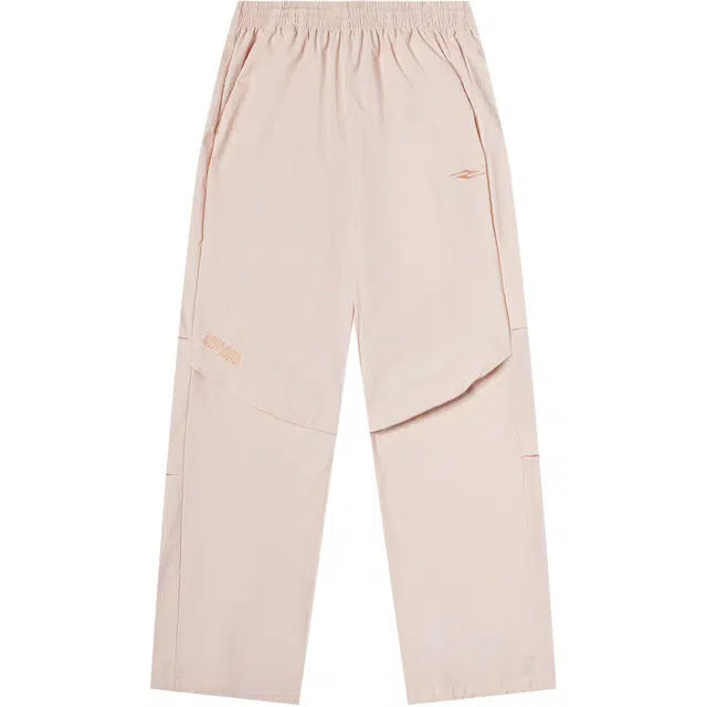 青少年 鸿星尔克儿童针织运动裤 时尚舒适透气简约皮筋腰带