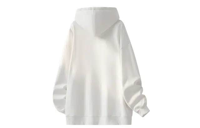 王者荣耀 美式复古涂鸦字母落肩款宽松舒适透气青少年无性别百搭时尚连帽卫衣 标语款 男女同款