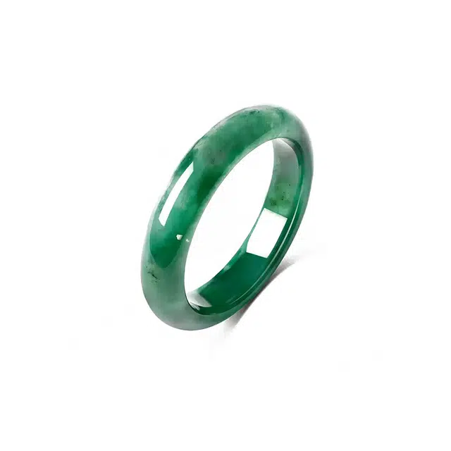 【翠汀】 眰恦 多翠绿 新中式 国风 温婉大气 小众 富贵 清冷感 温柔风#好运天然 非洲翠 手镯 女款