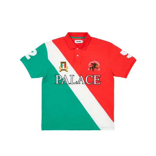 PALACE SS25 GEEZER POLO logoPolo