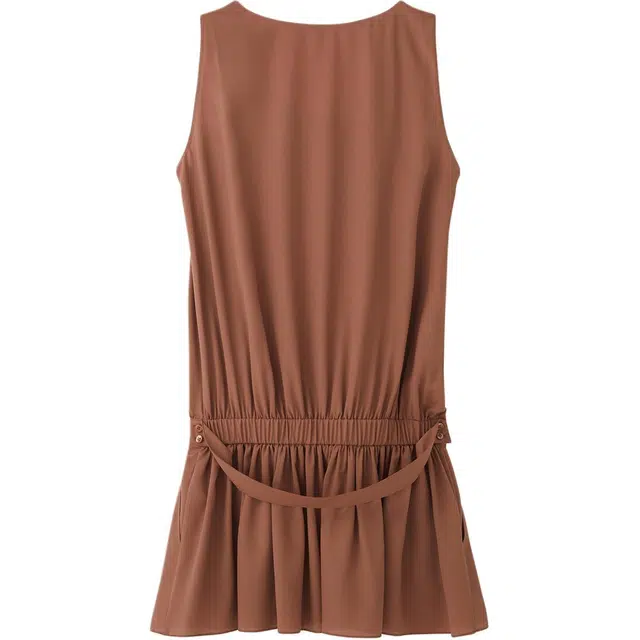 RECTO SS25 GATHERED DETAIL MINI DRESS