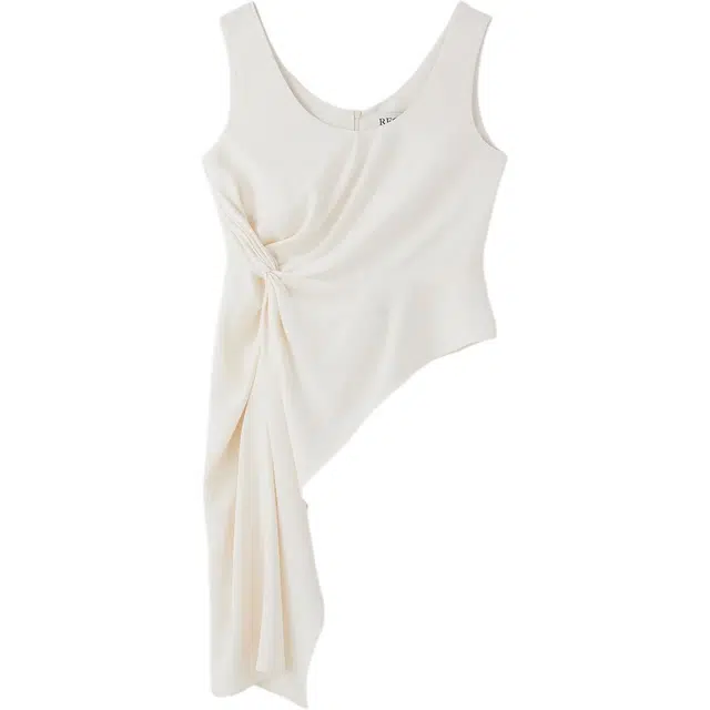 RECTO SS25 ASYMMETRIC TWISTED TOP