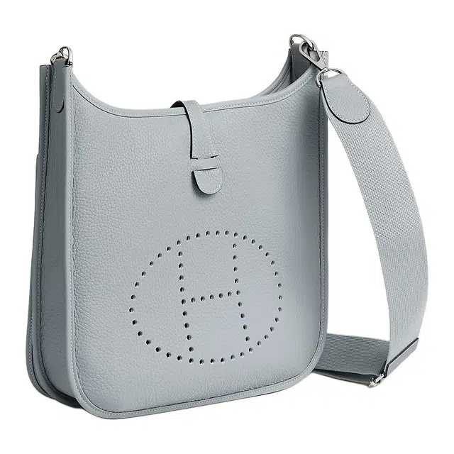HERMES Evelyne III 29 Clemence 8U Bleu Glacier