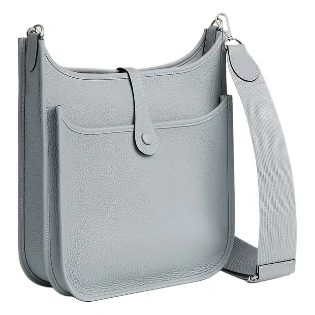 HERMES Evelyne III 29 Clemence 8U Bleu Glacier