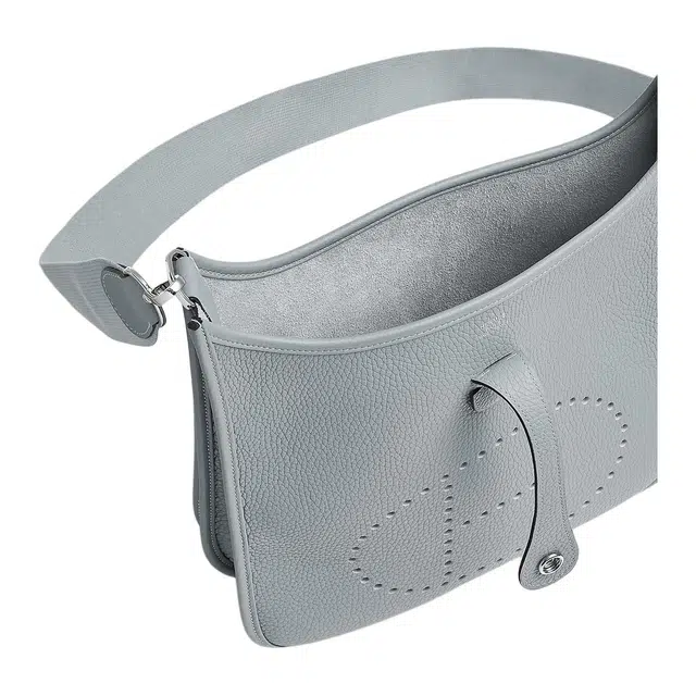 HERMES Evelyne III 29 Clemence 8U Bleu Glacier