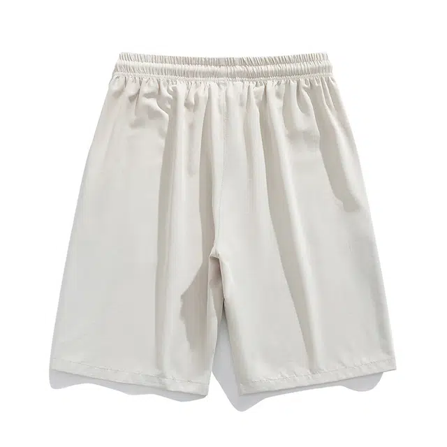 【dme】 夏季冰丝网眼透气薄款宽松速干运动五分裤时尚百搭户外沙滩休闲短裤 男女同款