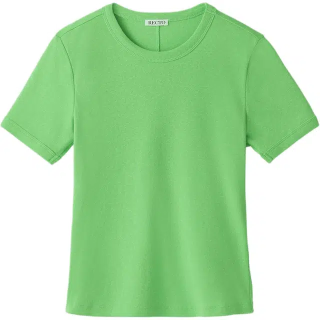 RECTO SHEER JERSEY FITTED T-SHIRT SS25T